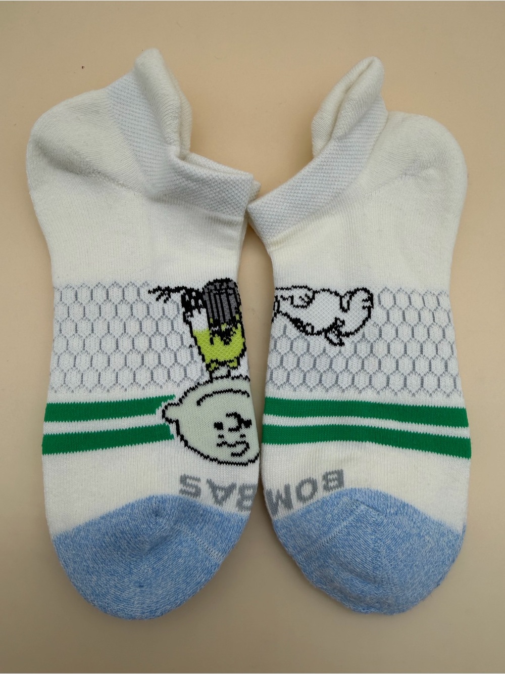 Bombas x Peanuts ankles socks size MEDIUM 2 pairs new without tags